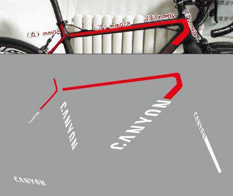 Autocollant pour vélo - Ref 2291716 Image 1