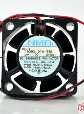 原装全新美蓓亚NMB4015 12V 0.11A 1606KL-04W-B30双滚珠散热风扇