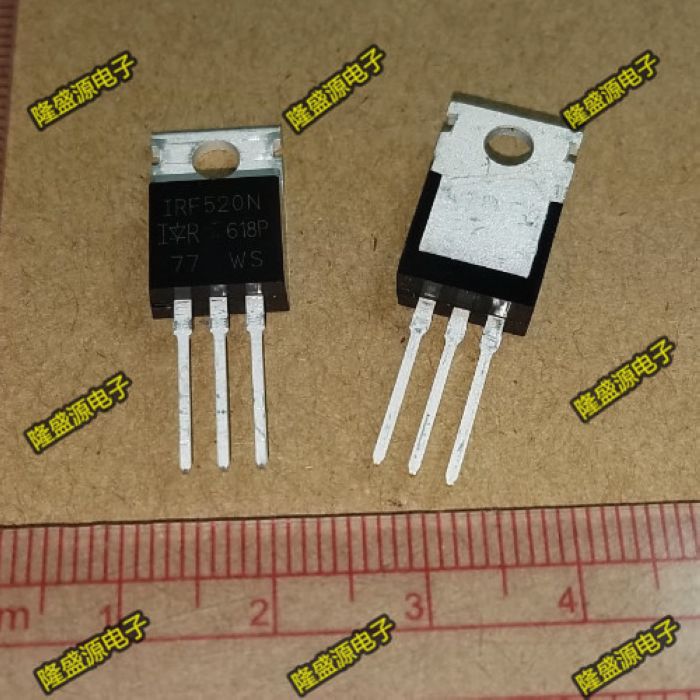 IRF520N IRF520 场效应三极管 TO220N沟道F520N 全新原装