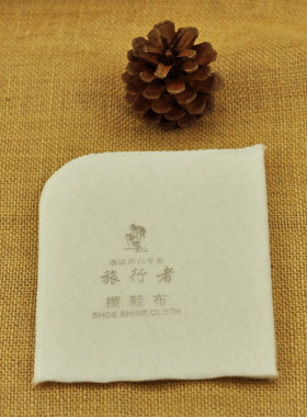 旅行者一次性擦鞋布 无纺布鞋擦 酒店宾馆旅店用 100个