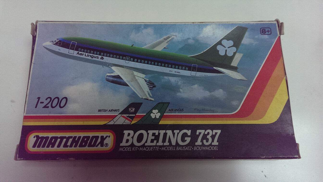 环球 matchbox 火柴盒 pk803 1/200 b737 波音 737 客机