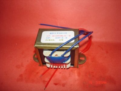 汕头鑫胜兴牌 全铜线多媒体音箱12W110V转8V1.5A变压器EI48×28