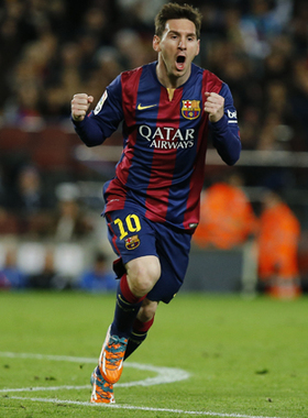 里奥梅西海报定做巴塞罗那足球俱乐部球星明星装饰挂画贴画Z409B