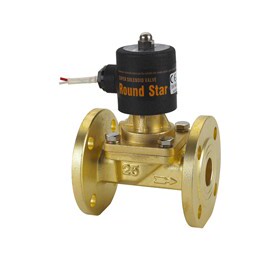 高温蒸汽法兰电磁阀全铜 RSPS-25F 32 40 50 余姚仪表四厂