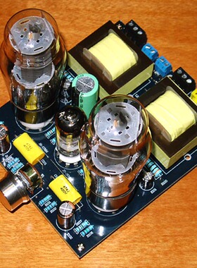 6N1或6N2推6P3P电子管单端甲类胆机板 发烧级胆机功放板