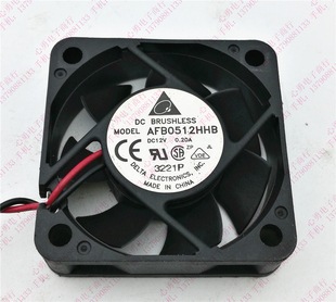 原装台达 AFB0512HHB 12V 0.20A 5015 2线双滚珠充电器散热风扇