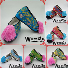 Обувь для янгэ Цай высокой вышитая