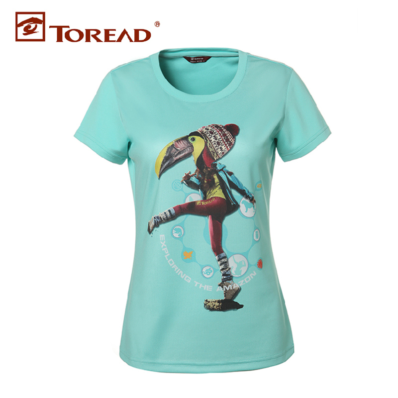 T-shirt sport pour femme TOREAD à manche courte en nylon - Ref 2027598 Image 1