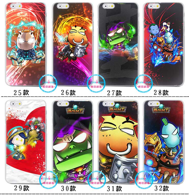 新款苹果14pro动漫外壳iphone6/13我叫MT傻馒手机壳4s14pro适用