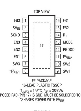 原装  LTC3569EFE LTC3569IFE LTC3569 TSSOP 现货