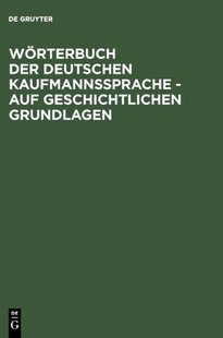 预售 Kaufmannssprache Worterbuch Deutschen Au... Der