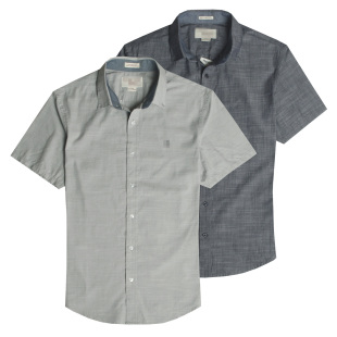 短袖 B品 男装 修身 款 十 有大码 男士 衬衫