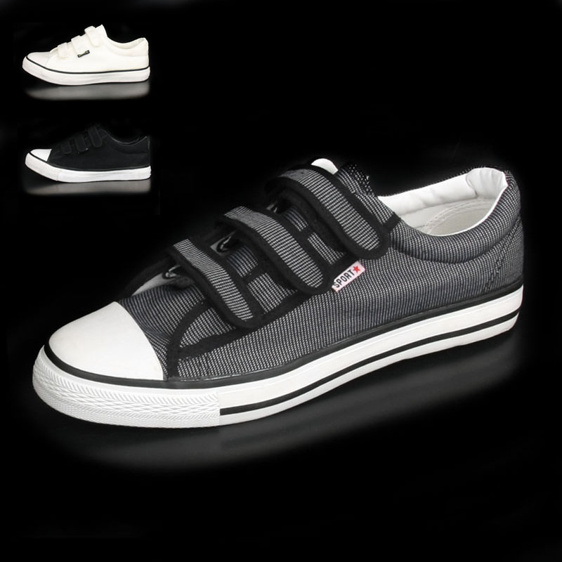 Chaussures de tennis homme jeunesse, vieux 18-40 ans,  pour printemps - simple - semelle caoutchouc - Ref 980944 Image 1