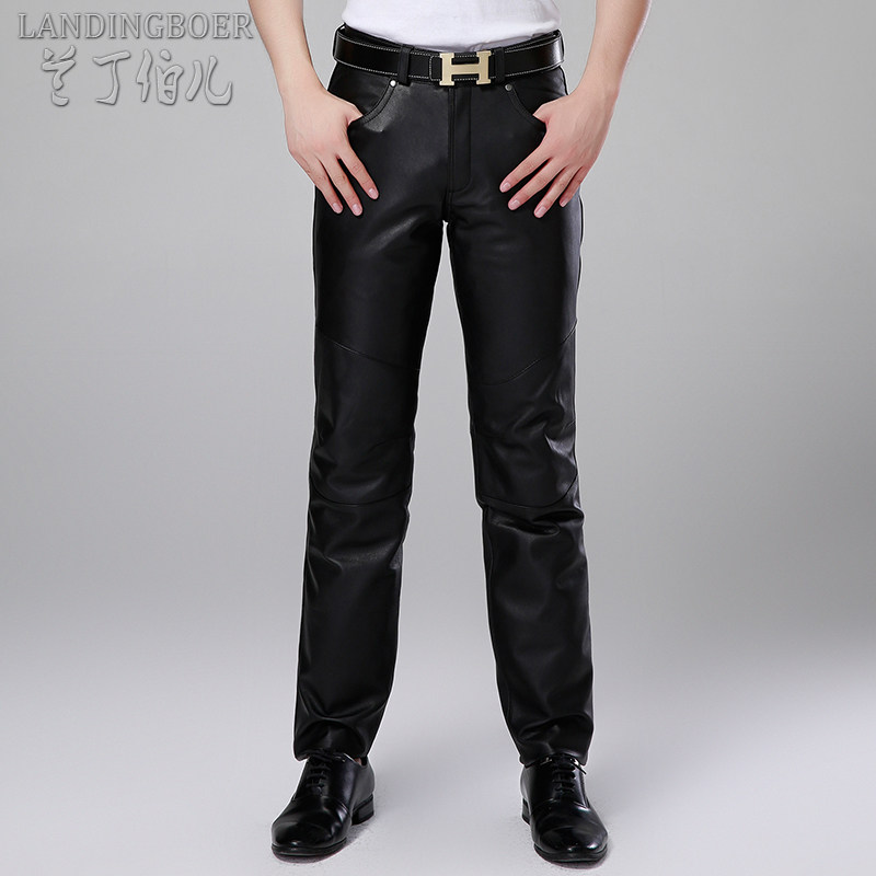Pantalon cuir homme pour hiver - Ref 1491474 Image 1