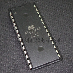 直插 现货 15PU 存储器 全新原装 AT28C64B DIP