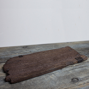 包邮 干泡茶盘全手工干泡台壶承仿古木造型 茶具粗陶功夫茶盘 日式