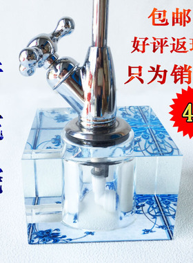 水晶底座净水器2分水龙头 茶几移动式水龙头 金伟连 水机龙头专用