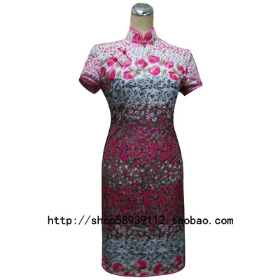 旗袍棉布中式生活装定制