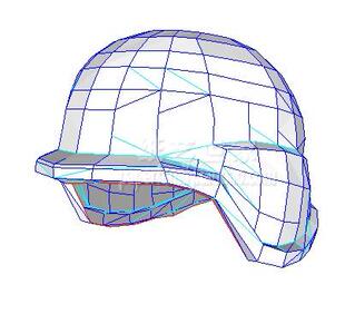 需自制！二战m35钢盔德国士兵头盔3D纸模型手工创意玩具cosplay