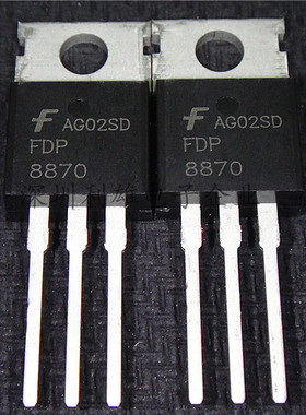 全新 FDP8870  MOS场效应管  N沟道  TO-220  30V/156A  现货