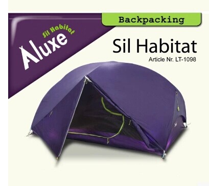 LUXE Habitat寄居者全网超轻双人帐篷 送原装地布|msdalam kategori luar/Mountaineer/Camping/Aksesori perjalanan, khemah/Atrium/aksesori khemah, Camping/pelancongan/mendaki gunung khemah - dari Buy2taobao.com untuk memberikan perkhidmatan ejen Taobao profesional membeli