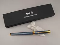 Бесплатная доставка Dagong All -Bronze Storms Яркий наконечник Подлинная ручка с кассовой ручкой, подарочной стальной ручкой с высоким содержанием.