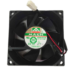 全新永立MAGIC 8025散热风扇8cm MGA8012XB-025 12v 0.39a直流2线