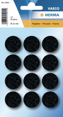 HERMA 15001德国豪玛绒质保护贴标签直径22mm