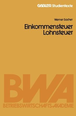 【预售】Einkommensteuer / Lohnsteuer