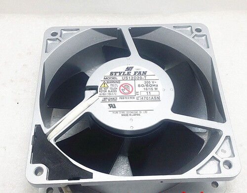 现货全新原装STYLE FAN US12D20-T 12038 200V 耐高温散热风扇