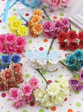 道具婚庆绢花材料装饰品花束配件