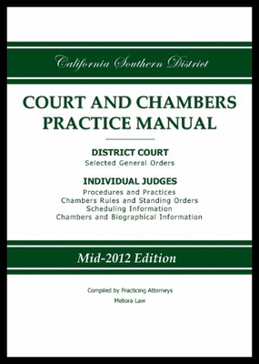 【预售】California Southern District Court and Chambers P
