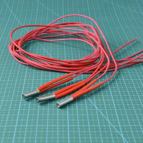 电热管加热棒12V/24V引出线长1米