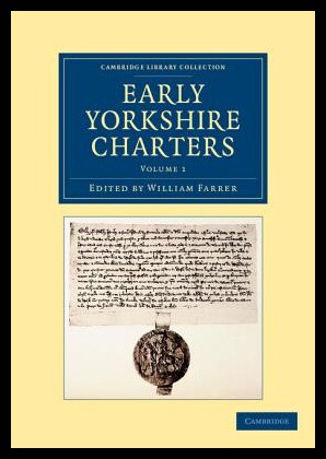【预售】Early Yorkshire Charters - Volume 1