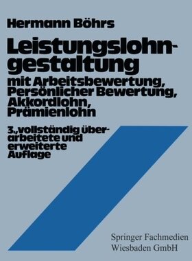 【预售】Leistungslohngestaltung: Mit Arbeitsbewertung,...