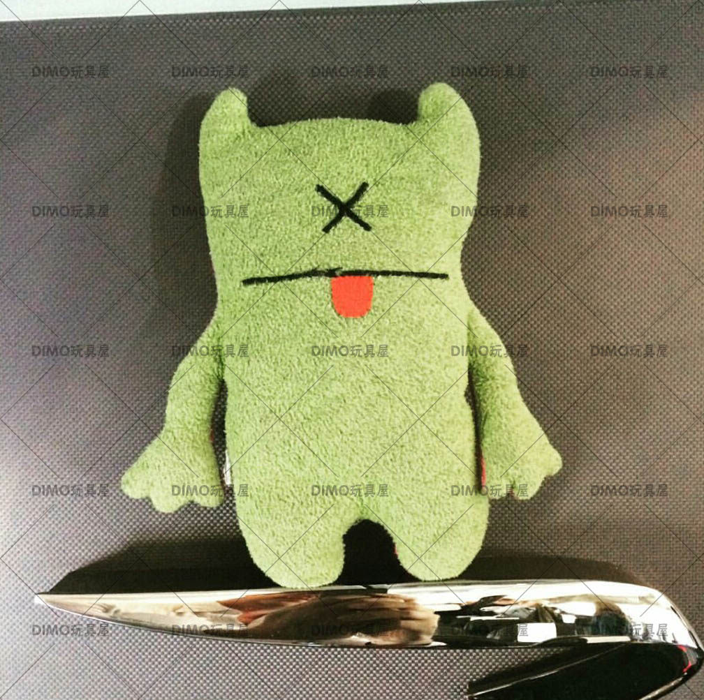 uglydoll丑萌系娃娃公仔毛绒玩具生日搞怪礼物装饰礼品玩偶 两色x