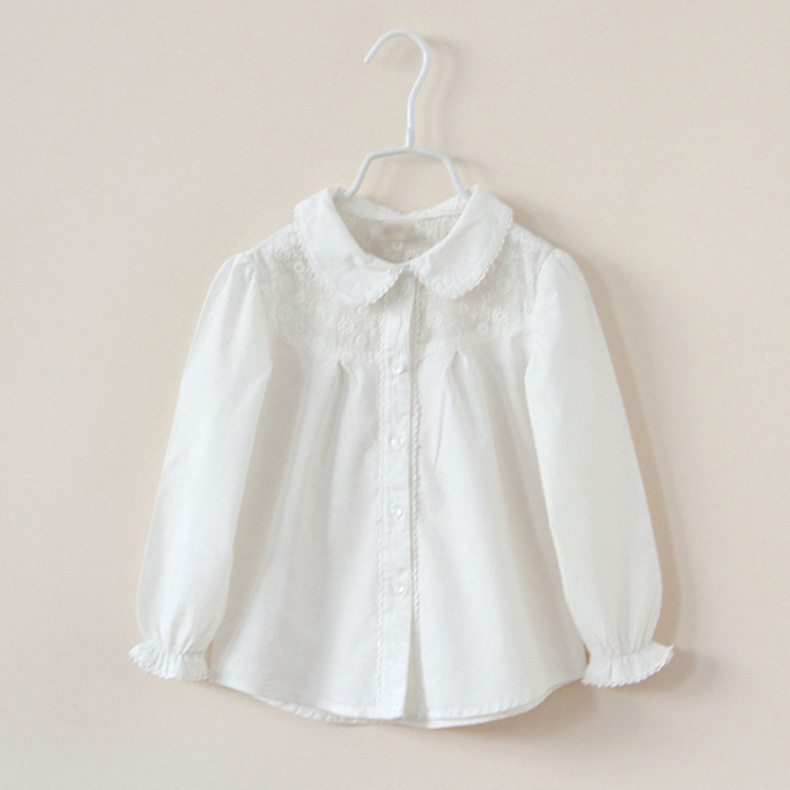 Chemise fille à manche longue - Ref 2084619 Image 1