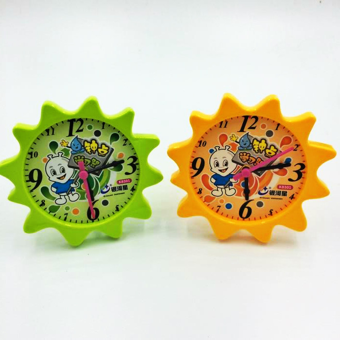 学具钟钟表模型 10cm直径钟面模型 银河星小学生教学学具8301