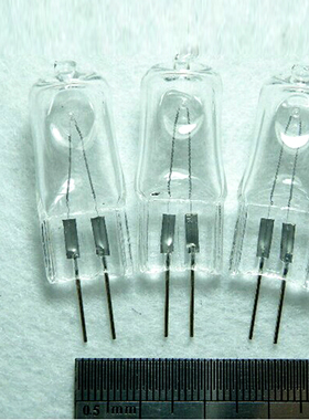 G4 220V 35W 50W卤素灯珠插脚 香薰灯灯泡 精油灯灯珠 细脚高压