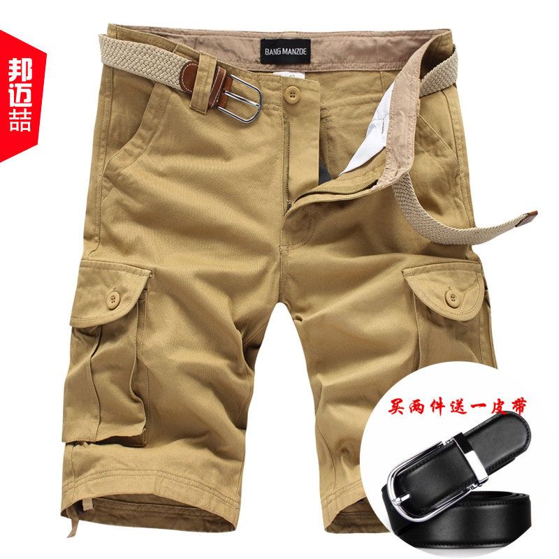 2019 shorts Summer overalls Beach pants Five point pants Riding breeches Pants Straight leisure time summerin the Men's clothing, Casual pants  category - from Buy2taobao.com to provide professional Taobao agent buy service