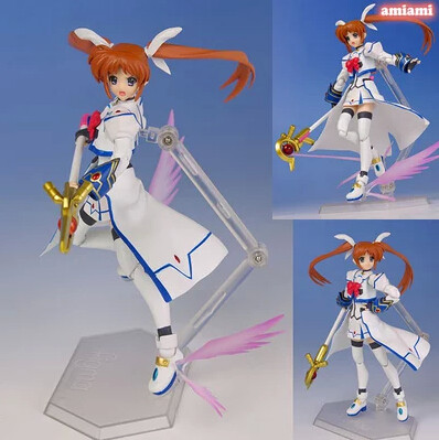 【孩仕宝】玩具模型 figma 005 魔法少女奈叶ss 高町奈叶 战斗服