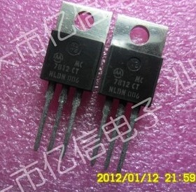 全新原装进口 MC7812CT 7812 MC7912CT 7912 三端稳压管 TO-220