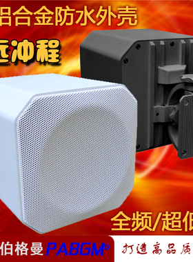 PABGM伯格曼B525全铝合金室外防水挂壁音响远冲程超低音全频线阵