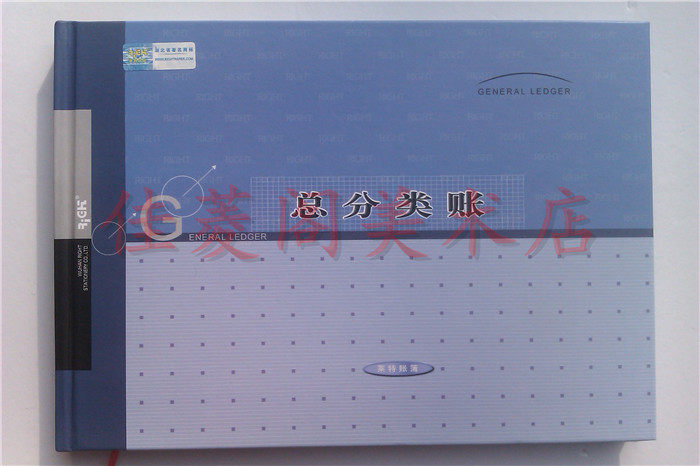 包邮 莱特6101总分类账 账本单据凭证账务 账册16K 总账本