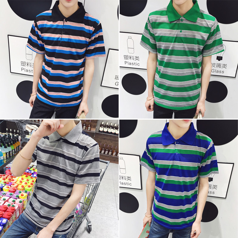 Men's Stand Collar Cotton T Shirt Camisa Polo Shirts 男士T恤在類目 男裝, T恤中 - 來自Buy2taobao.com提供專業的淘寶代購服務