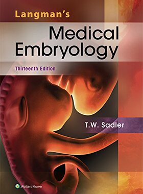 【预售】Langman's Medical Embryology