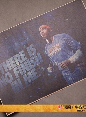 NBA超级巨星海报安东尼Carmelo poster melo美国梦之队成员定制画