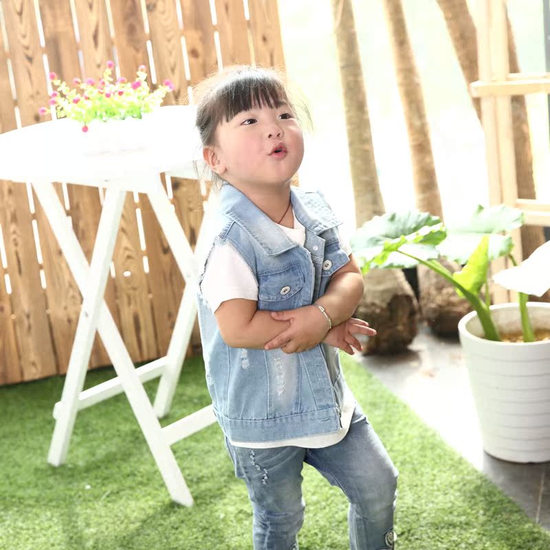 Gilet fille en toile - Ref 2071071 Image 5