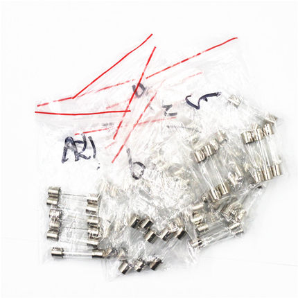 6X30MM 250V 混装保险管包 保险丝 元件包 10种型号 (每种5只)