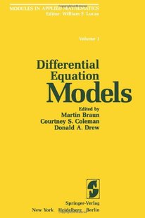 Equation Differential Models 预售